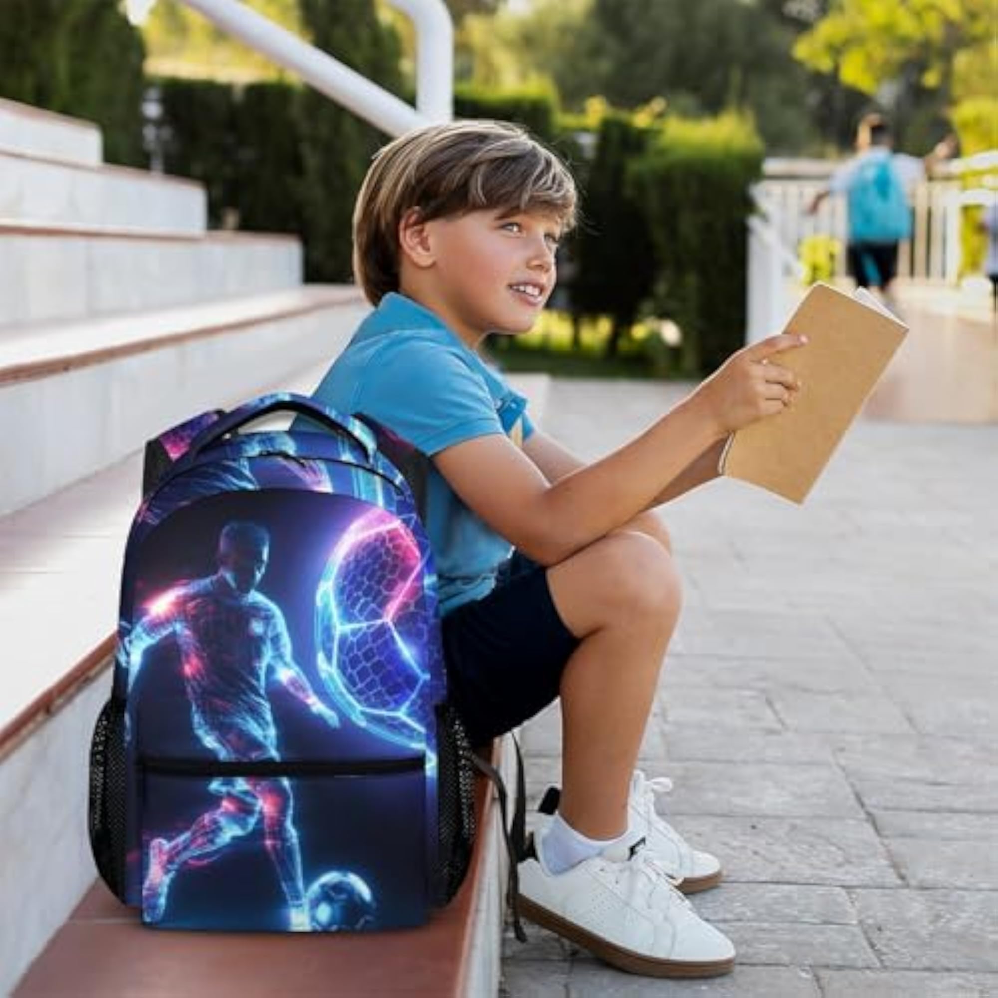 Kids 17 Inch Sports Backpack for Girls and Boys