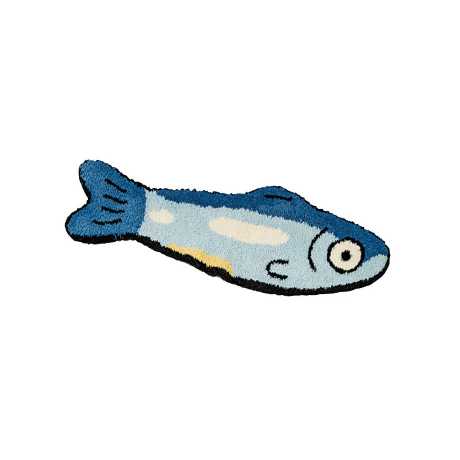 Tapis poisson chambre enfant salle de jeux souple et robuste