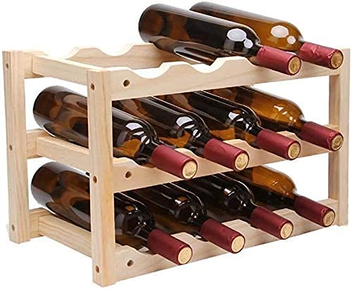 Soporte de Madera Maciza para 12 Botellas miniatura 1