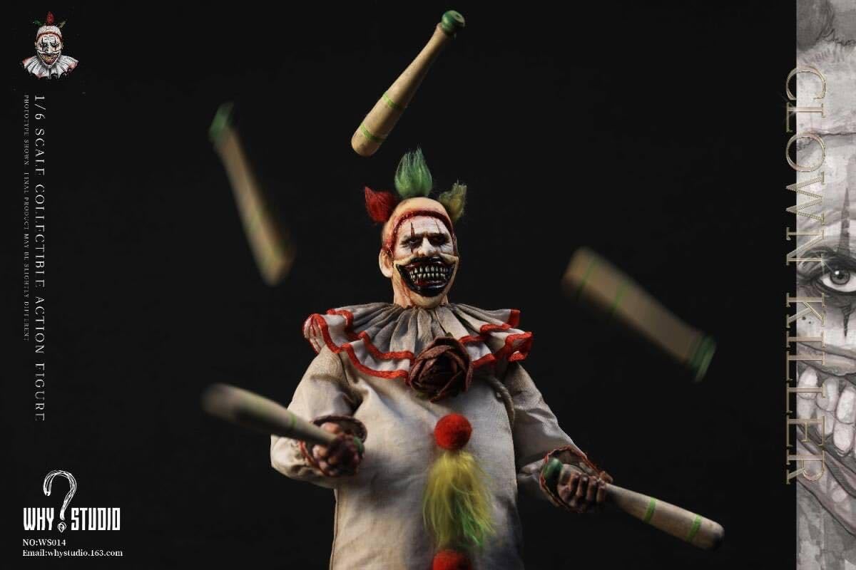 Amazon.co.jp: WHY STUDIO 1/6 ホラー クラウン 未開封 WS014 horror 