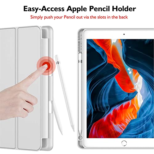 BXGH iPad Pro 11 Inch Case 2022(4th Gen)/2021(3rd Gen) with Pen Holder, Trifold Stand Smart Case with Soft TPU Backing - Image 3