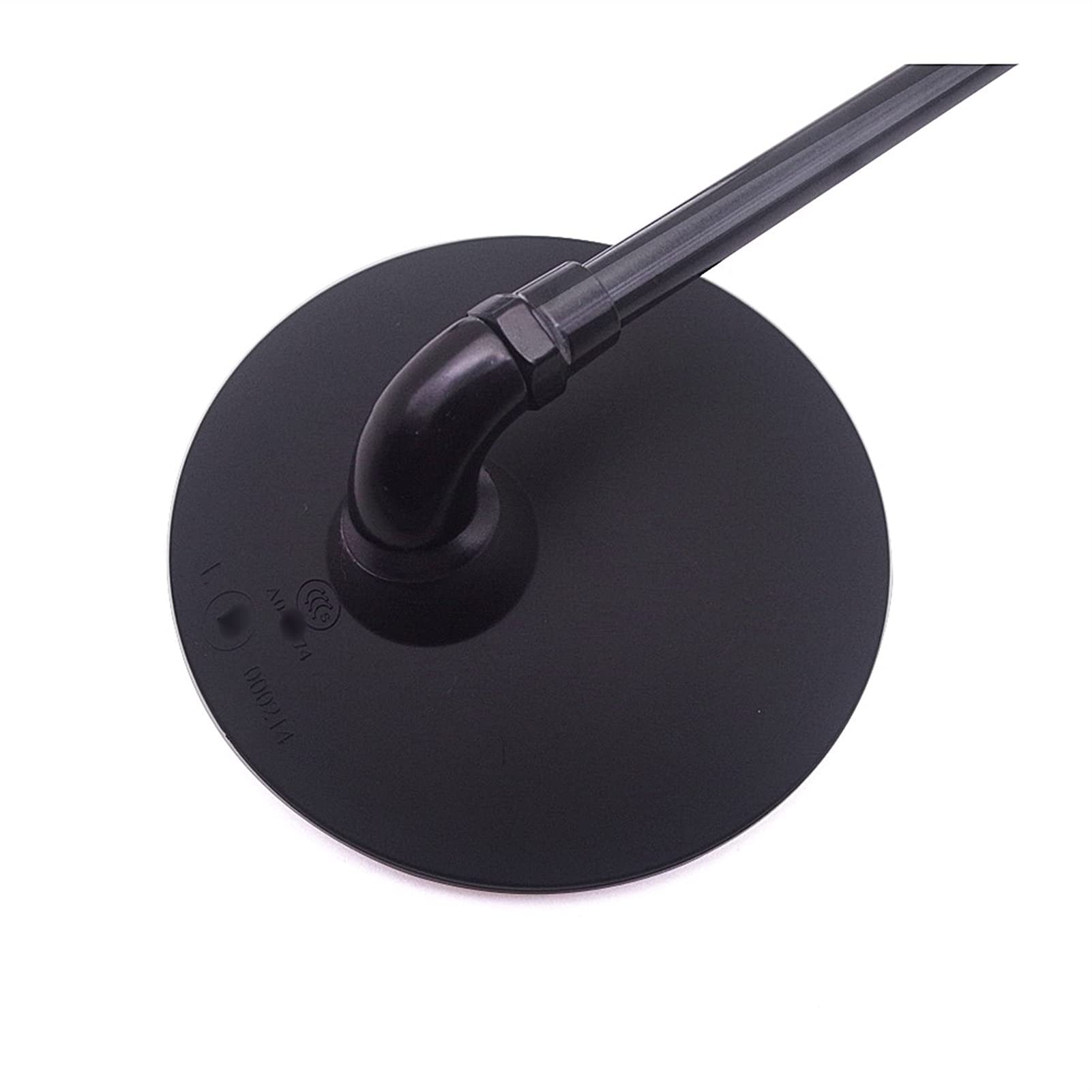 EPMANN Telaio Specchietti Retrovisori per Specchietto Retrovisore Moto Universale in Alluminio 7/8 "22mm per D-ucati Scrambler Cafe Racer Parti di Ricambio (Color : Black)