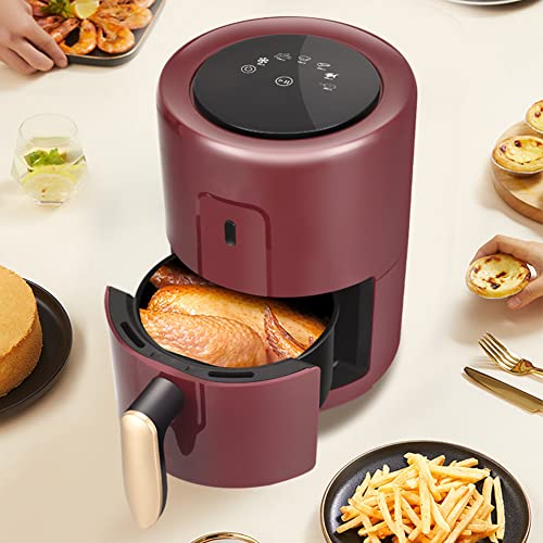 AMLILY 2.5L Electric Air Fryer 360 Grad Heißluftbacken LED Touchscreen Fritteuse Ölfreier Backofen, Gleichmäßig Erhitzt… – Bild 3