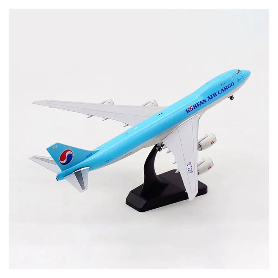 大韓航空　KOREAN AIR CARGO　B747-400F　貨物機　模型　T 1:400 B747-8F HL7629モデル大韓航空貨物航空ワットランディング