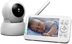 Generic Baby Monitor, 2way Clear Audio, Video, 5inch Digital Video Baby Monitor asin的图片