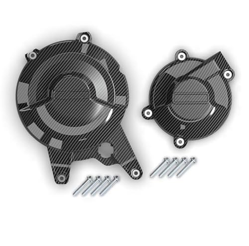 Motorrad Motorstatorabdeckung für Husqvarna 701 SUPER MOTO 2015 2016 2017 2018 2019 2020 2021, Motorrad Motorseitenschutzabdeckung, Motorrad Engine Guards Schutzvorrichtung Stator Kupplung Abdeckung