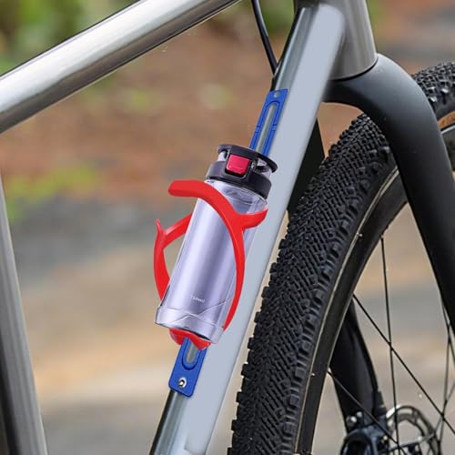 Adaptateur de support de bouteille d'eau pour vélo avec pince de fixation premium - 3