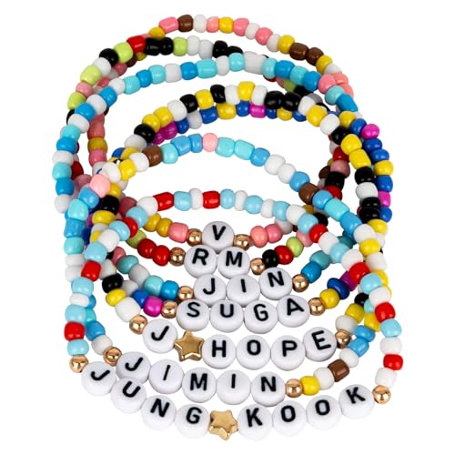 KINFERTE for BTS Merch Bracelet for Fans - Friendship...