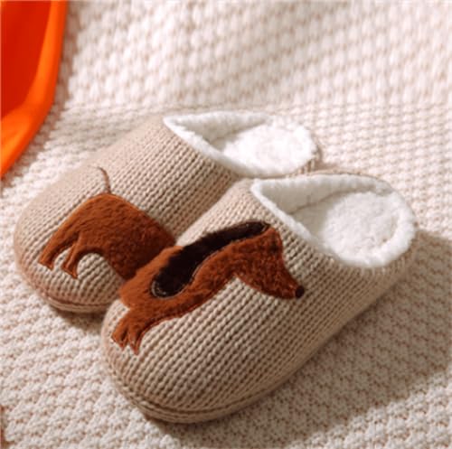 Nevka Fuzzy Slipper With Plush Animal Design Thickening Sole Non-slip Grip for Cozy Secure Steps Winter Comfort Redefined2