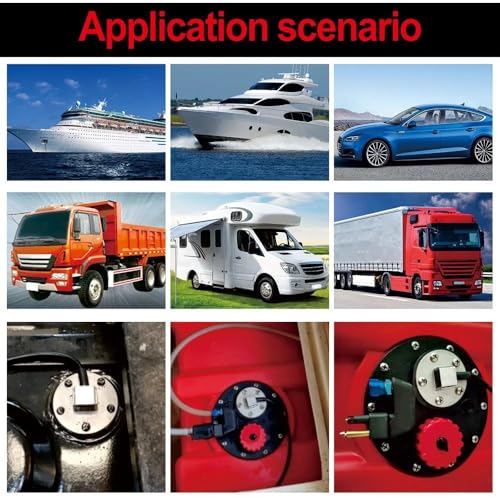Sensor de nivel de combustible de 200mm con lectura estable de 0-190 Ohm contra oscilaciones 7