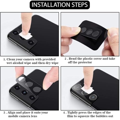 Image of Camera Lens Protector comfortable for SAMSUNG F02S - 9H Tempered Glass, Scratch-Resistant Camera Glass Protector (OPPO K10 (5G))