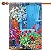 Toland Home Garden Adirondack Arrangement 28 x 40 Inch Decorative Spring Summer Flower Floral House Flag