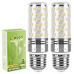 Lumlog E27 LED Bulbs Cool White 10W 6000K, E27 Edison Screw Light Bulbs, 100W Incandescent Equivalent, 1700LM Non-Dimmable Corn Light for Home Lighting, 220-240V, Pack of 2 [Energy Class C]
