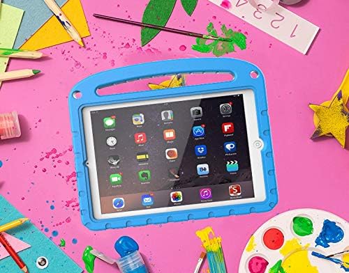 LTROP iPad 4/ 3/ 2 Case for Kids - Light Weight Shock Proof Convertible Handle Stand Case for iPad 9.7" iPad 4th Generation/ iPad 3rd Generaion/ iPad 2 - Blue