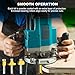 Yueqing ZhongJi Router Bits Set 1/4 Inch Shank 15 Pieces 1/4 Inch Tungsten Carbide Router Bits Woodwork Tools for Doors,Tables,Shelves,Cabinets,DIY Woodwork