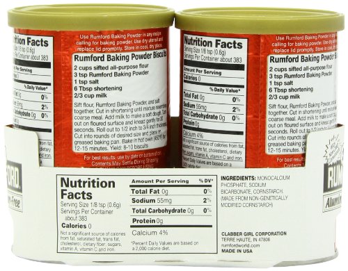 Rumford 692 Baking Powder, 8.1 Ounce thumb #2