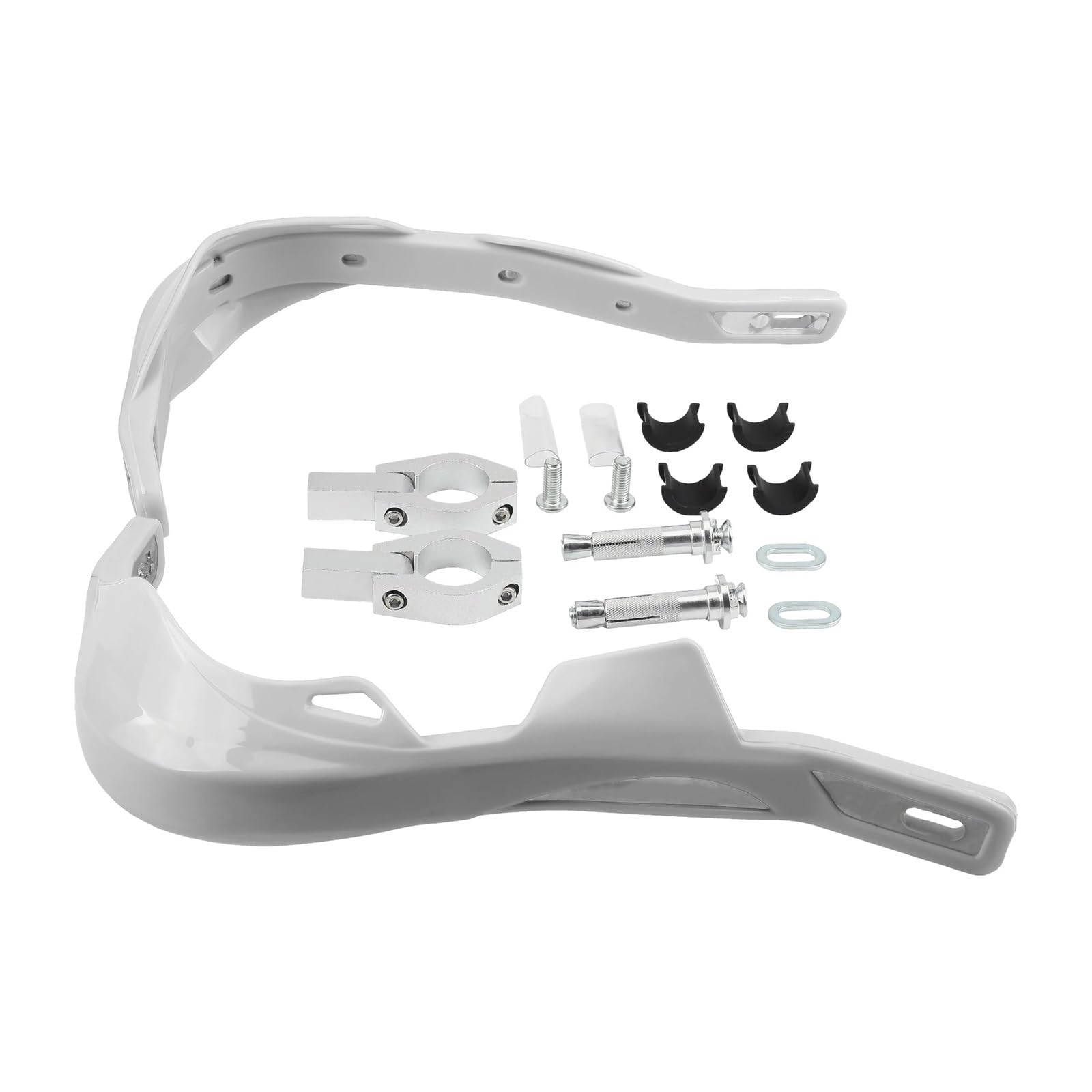 Uniwersalnych części DirtBike Pasuje do Beta 28 MM Motocross osłony dłoni osłona uchwytu osłona dłoni osłona kierownicy Motocykl Handguards(WHITE)