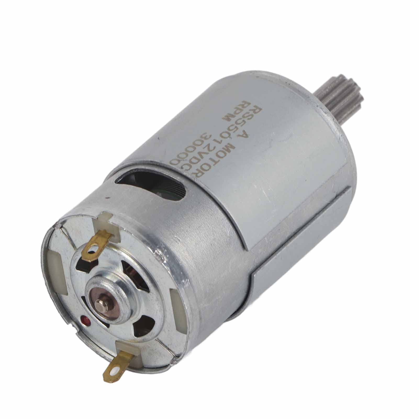 Silnik Silnika RS550, Silnik Silnika RS550 Szybki Silnik, 12 V RS550 Szybki Mikrosilnik Silnik Samochodzika do Zabawy na Elektryczny Samochód Zabawkowy Motocykl dla Dzieci