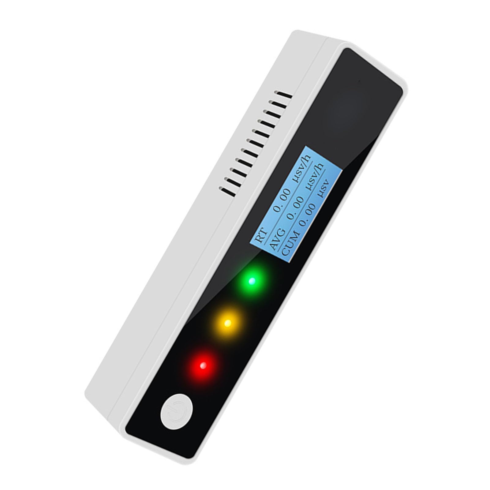 Contador Geiger ABS Detector de Radiación Digital con Tubo de Energía Compensada Monitoreo en Tiempo Real 9999 μSv H para Inspección de Hogares, Estudio de Laboratorio y Uso Personal