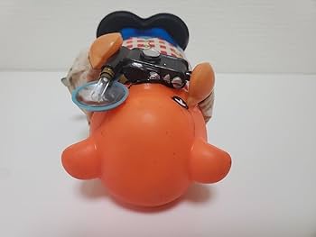 Amazon.co.jp: ブリキおもちゃ ゼンマイ式玩具 熊 クマ 日本製