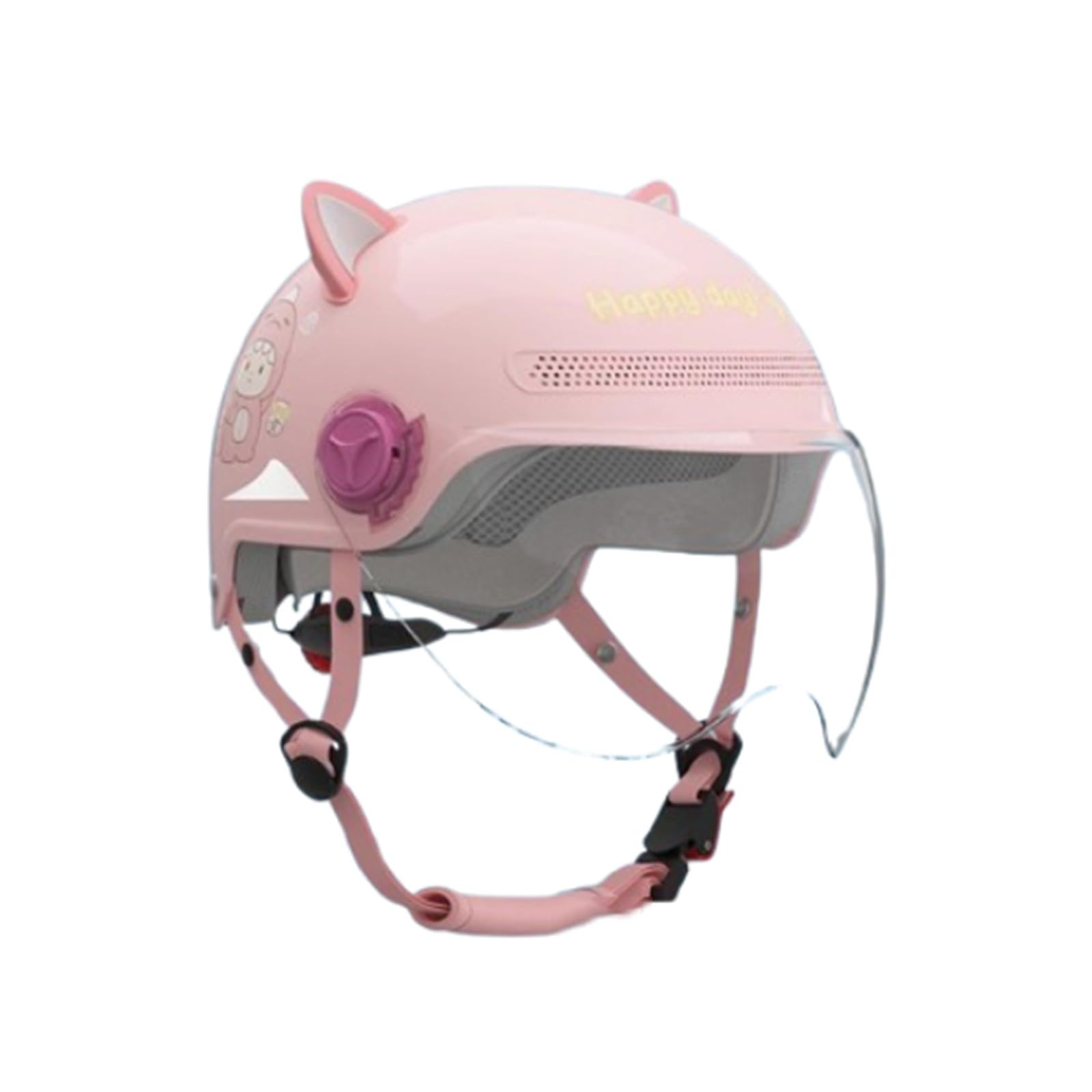 Casco De Motocicleta Ligero Y Abierto para Niños De 2 A 15 Años con Visera Homologado ECE C,S50-56CM