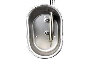 Automatic Pig Waterer: Livestocktool 1/2" Stainless Steel Automatic Pig Waterer Hog/Sow Water...