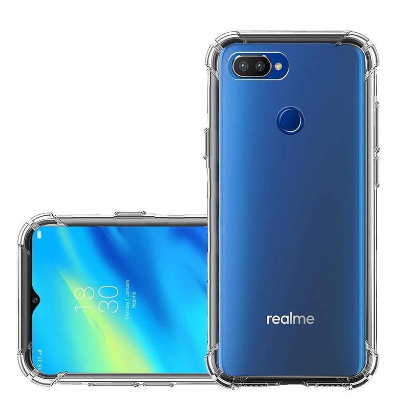 Image of Case Creation New Oppo A12 Premium Imported 0.3mm Crystal Clear Totu Silicone Transparent Flexible Soft Corner Protection with TPU Slim Back Case Color Variation Cover for Oppo A12