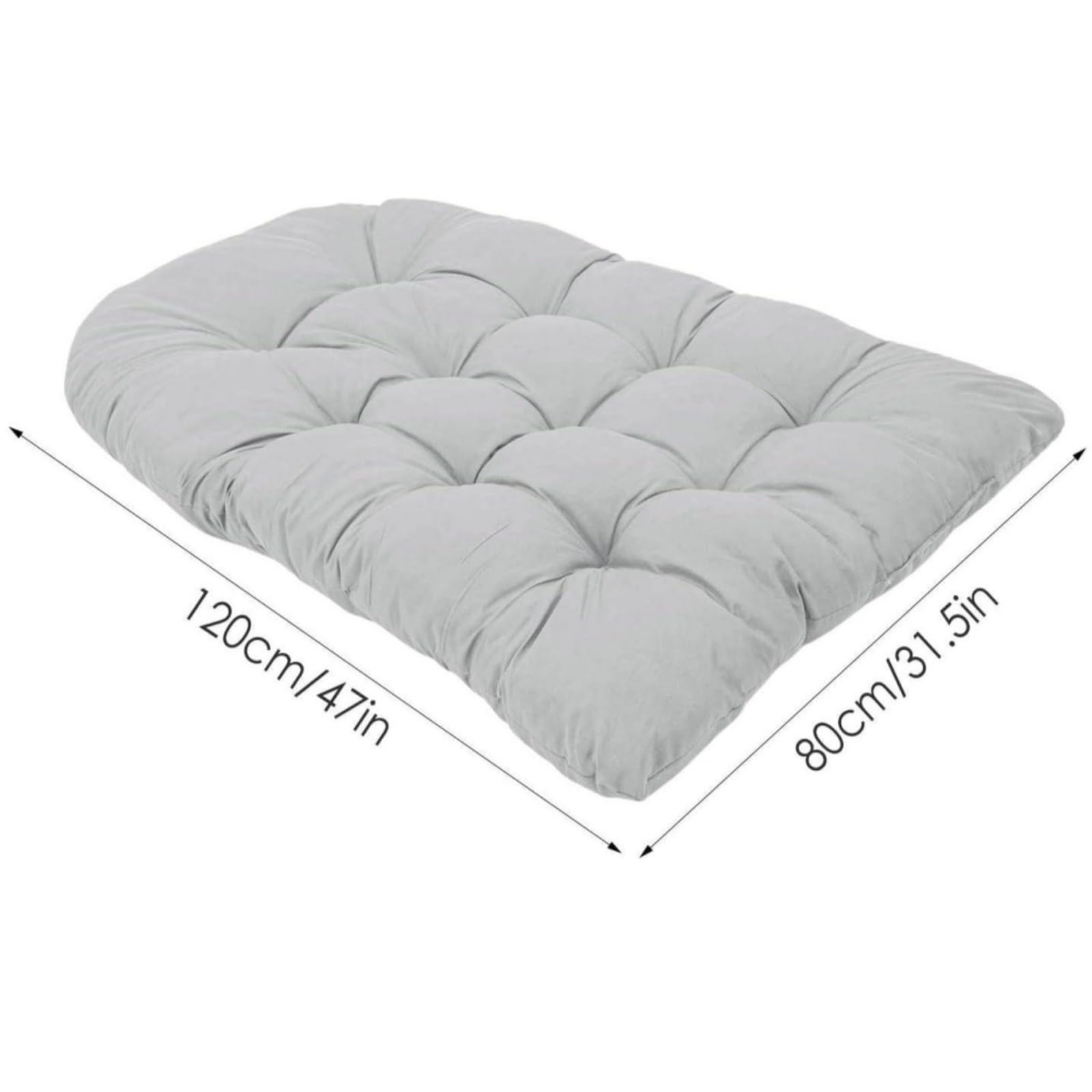 Cuscino per Sedia a Forma di Uovo,Cuscino per Poltrona sospesa,Cuscino per Sedia in Rattan,Cuscino Integrato,Varie opzioni di Colore,Adatto per Giardini Esterni, altalene Interne, divani