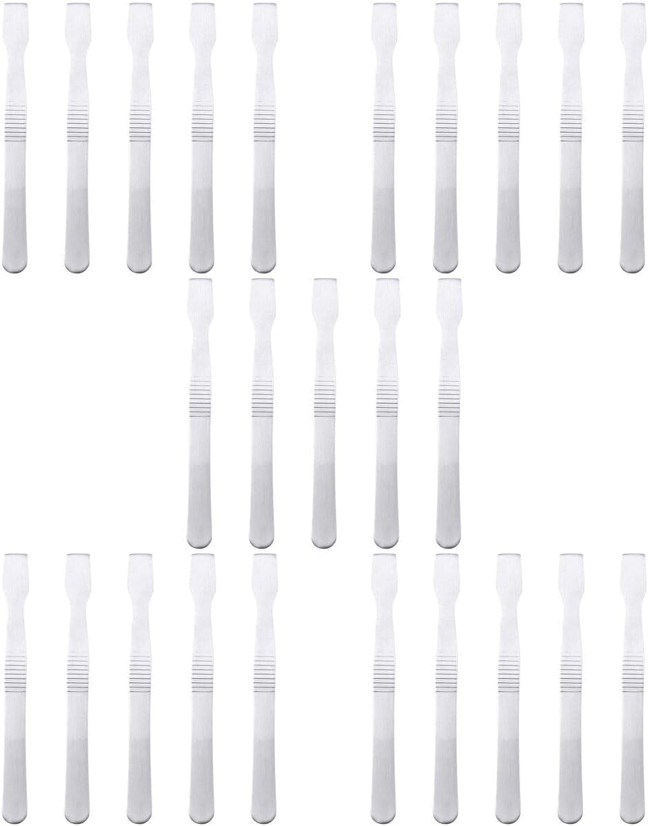 25 Pcs Stainless Steel Stainless Spatula Tablet Accessories mini Phone Watch Repair pry e Tool Electronics Opening Tool Mobile Phone CPU Scrapper Tool