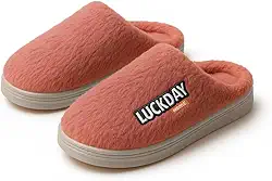 Pantufa Luckday Atoalhada Macia Quentinha Solado Antiderrapante