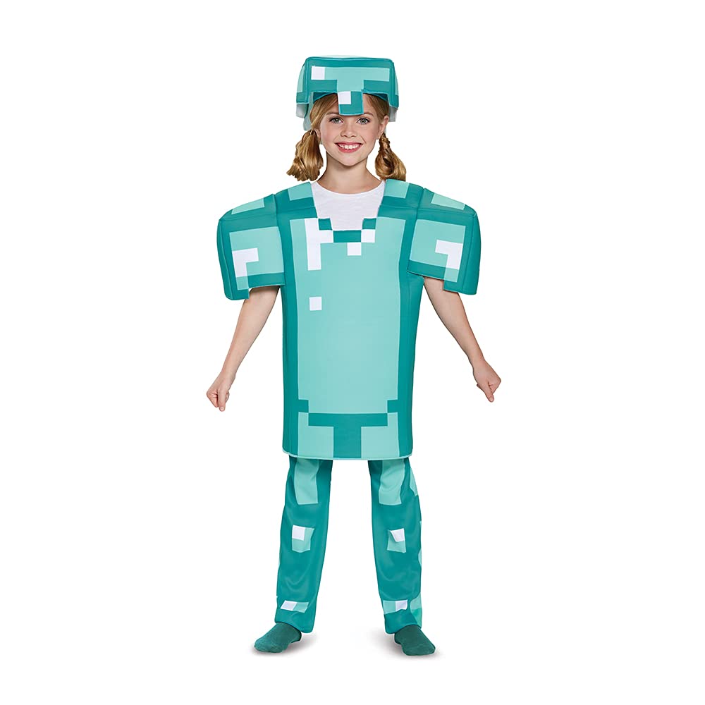 Disfraz de Minecraft Armor Deluxe para Halloween para niños