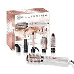BELLISSIMA Imetec - Spazzola Ad Aria Calda 5 in 1 GH18 1100, Accessori per Styling Liscio, Onde, Ricci, Spazzole Rivestite in Ceramica