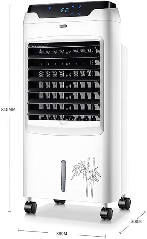Evaporative Coolers Portable Air Conditioning Unit Cooler with Remote Control and Purifier Humidifier 3 Fan Speeds with Oscillation Function for Home Or Office Use