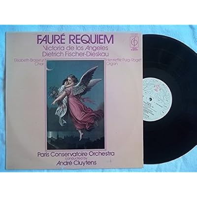 Requiem, Op 48 - Gabriel Faure - Orchestre De La Des Concerts Du Conservatoire, Victoria de los Angeles, Dietrich Fischer-Dieskau LP