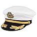 Village Hat Shop Deluxe Yacht Cap (Adjustable, White)