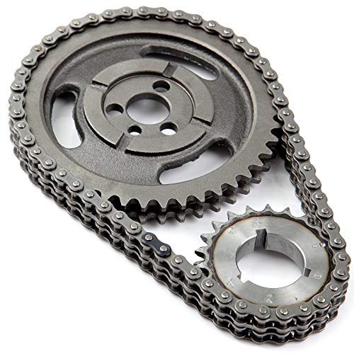 OCPTY Timing Chain Kit fits for 2100 Magnum Double Row Timing Set for 1978-1986 Chevrolet V6 and 265-400 Small Block