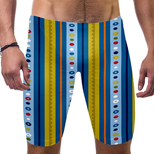 Jammers de natación de secado rápido con ajuste de compresión para entrenamiento diario
