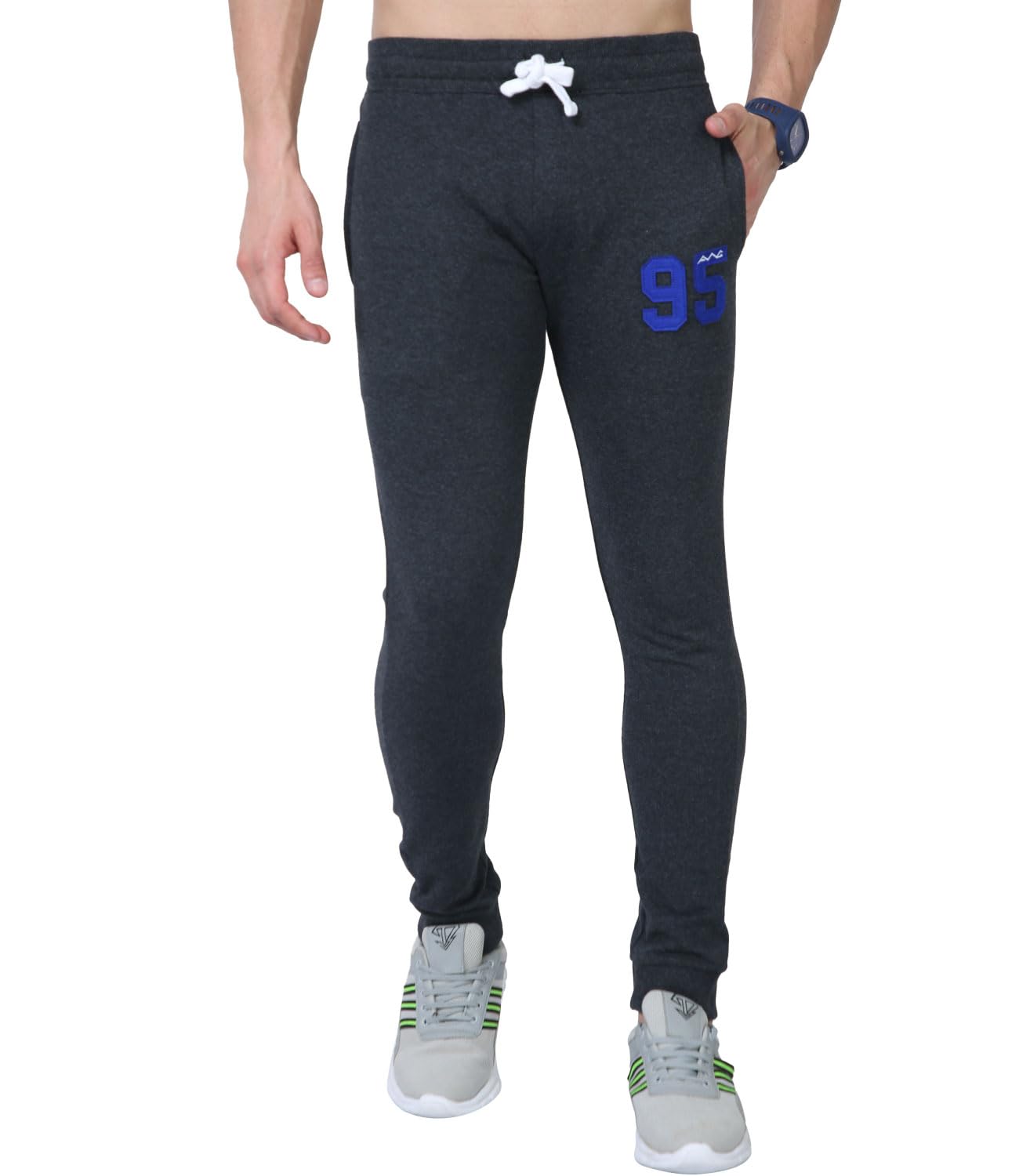 Joggers for Men | Track Pant for Men | Regular Plain Track Pants | Men Stylish Track Pant | Slim Fit Joggers with Zipper Pockets | Men Joggers | Gym Track Pants for Men-image-39