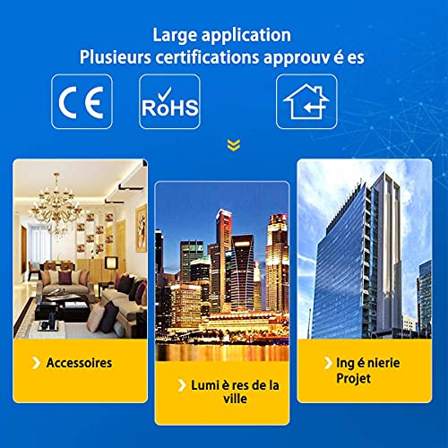 Rallonge électrique 10m câble robuste 3G1,5 mm² 16A blanc de qualité - 6