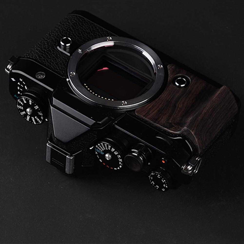 Amazon | Shnmersy For Nikon ZF カメラ 用 木製ハンドグリップ カメラ