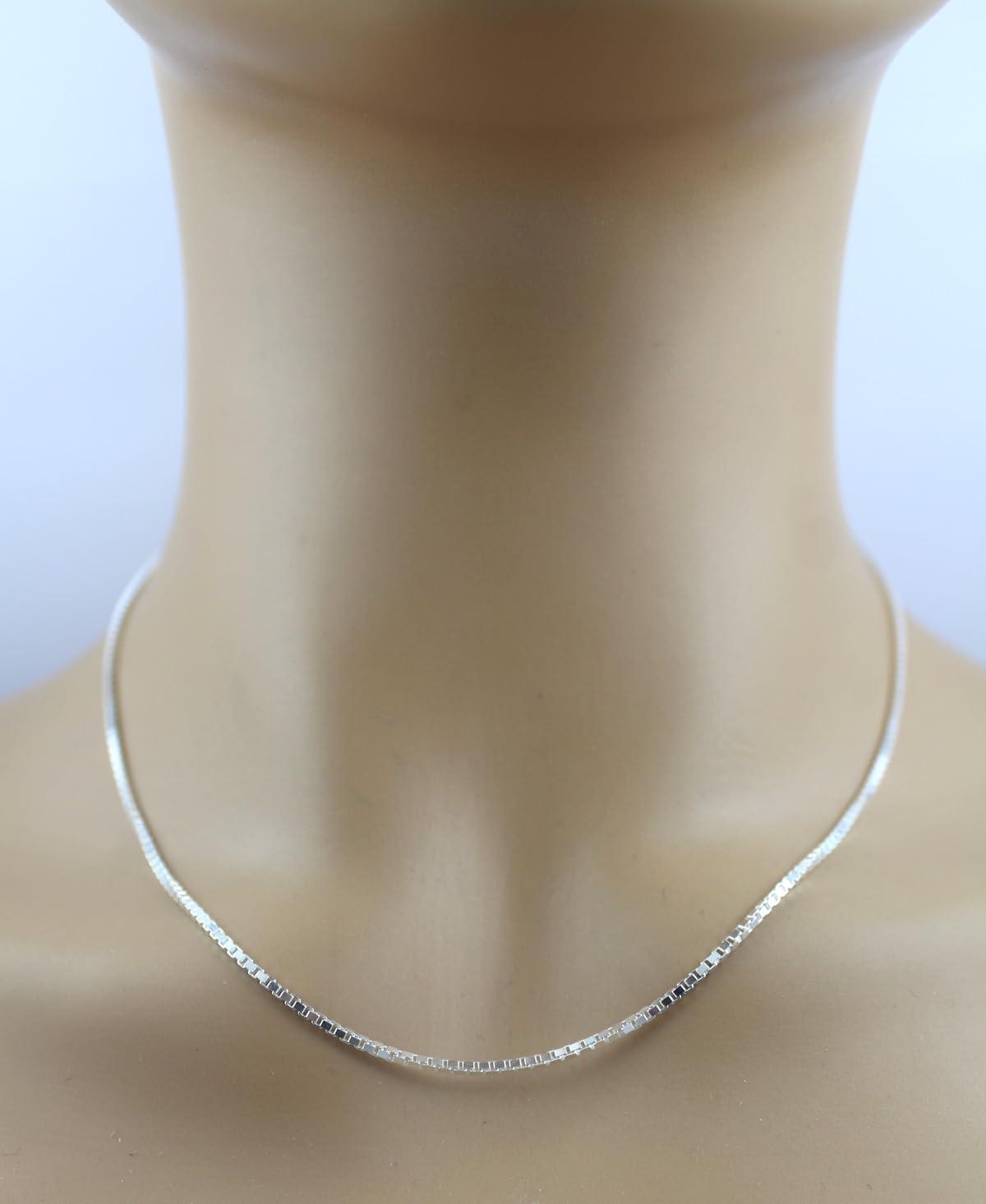 Ch.Abramowicz Venezianerkette 1,3mm Sterling Silber 925 massiv rhodiniert 45