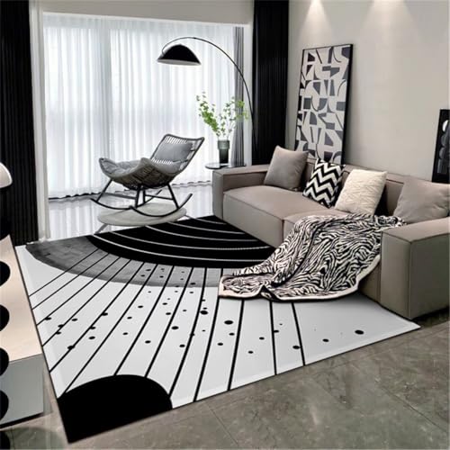 Tapis de salon Noel grand format 180x250 cm style moderne chic - 2