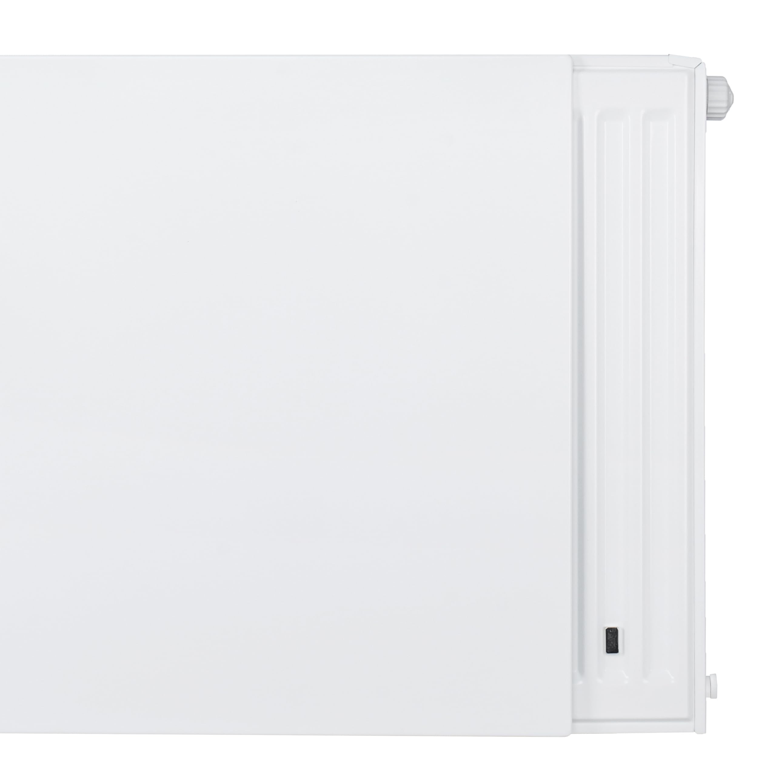 Belrad Planplatte für Heizkörper, glatte Frontabdeckung aus Stahl, Heizkörperverkleidung pulverbeschichtet RAL 9016, magnetische Befestigung, passend für Universalheizkörper, HxB 300x2000 cm, Weiß
