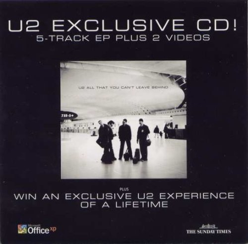 Amazon.com: U2 Exclusive CD! 5-Track EP Plus 2 Videos