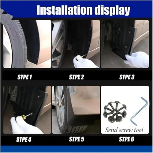 Garde-boue voiture indispensable pour les trajets sur route humide - 3