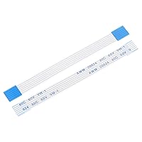 Vista 83 de uxcell Cable plano flexible, 30 mm, 1 mm de distancia entre conductores, 4 pines, cables FPC y FFC de cinta flexible para televisor LCD, audio