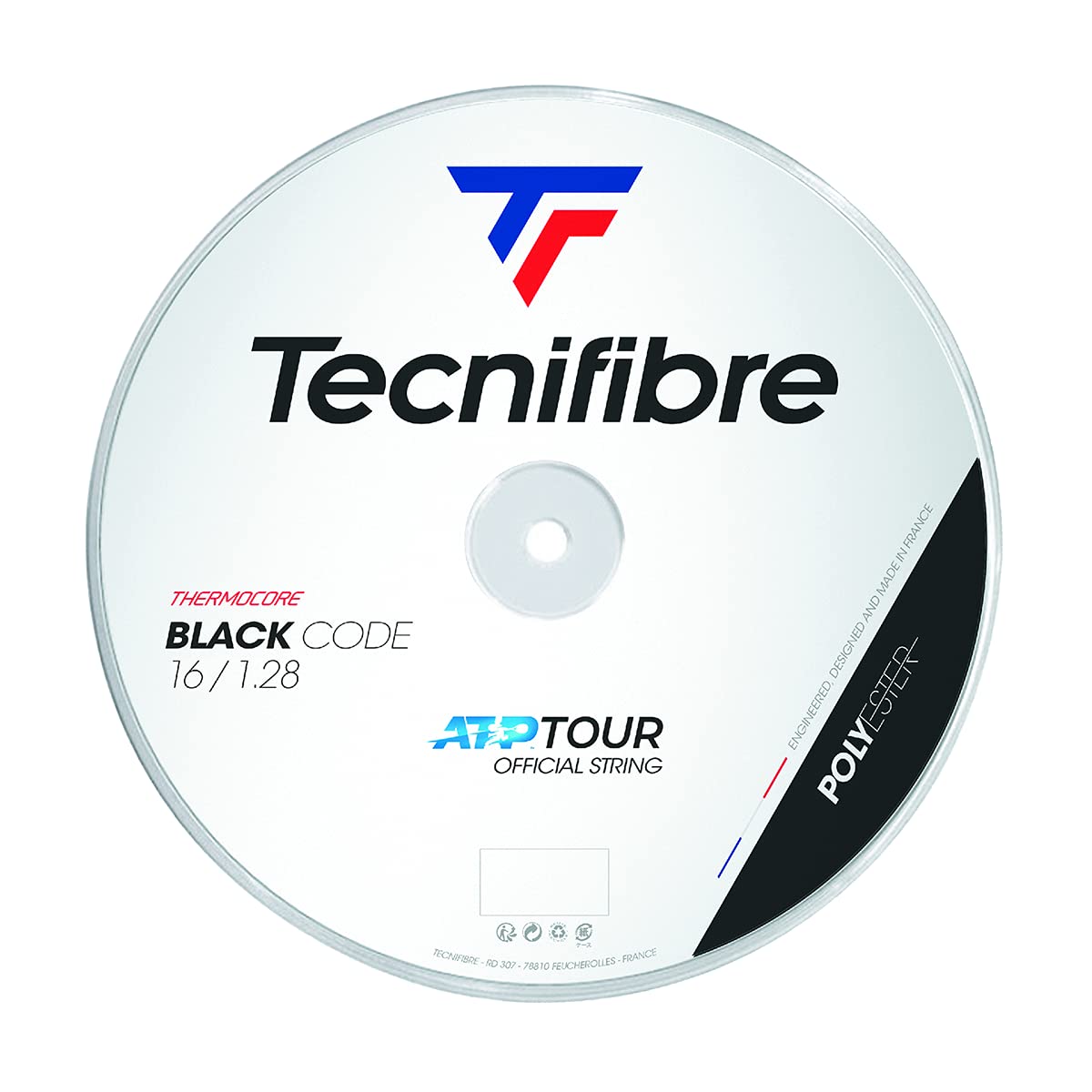 Tecnifibre Black Code Fire 200M Tennis Bobine Cordage Monofilament Orange