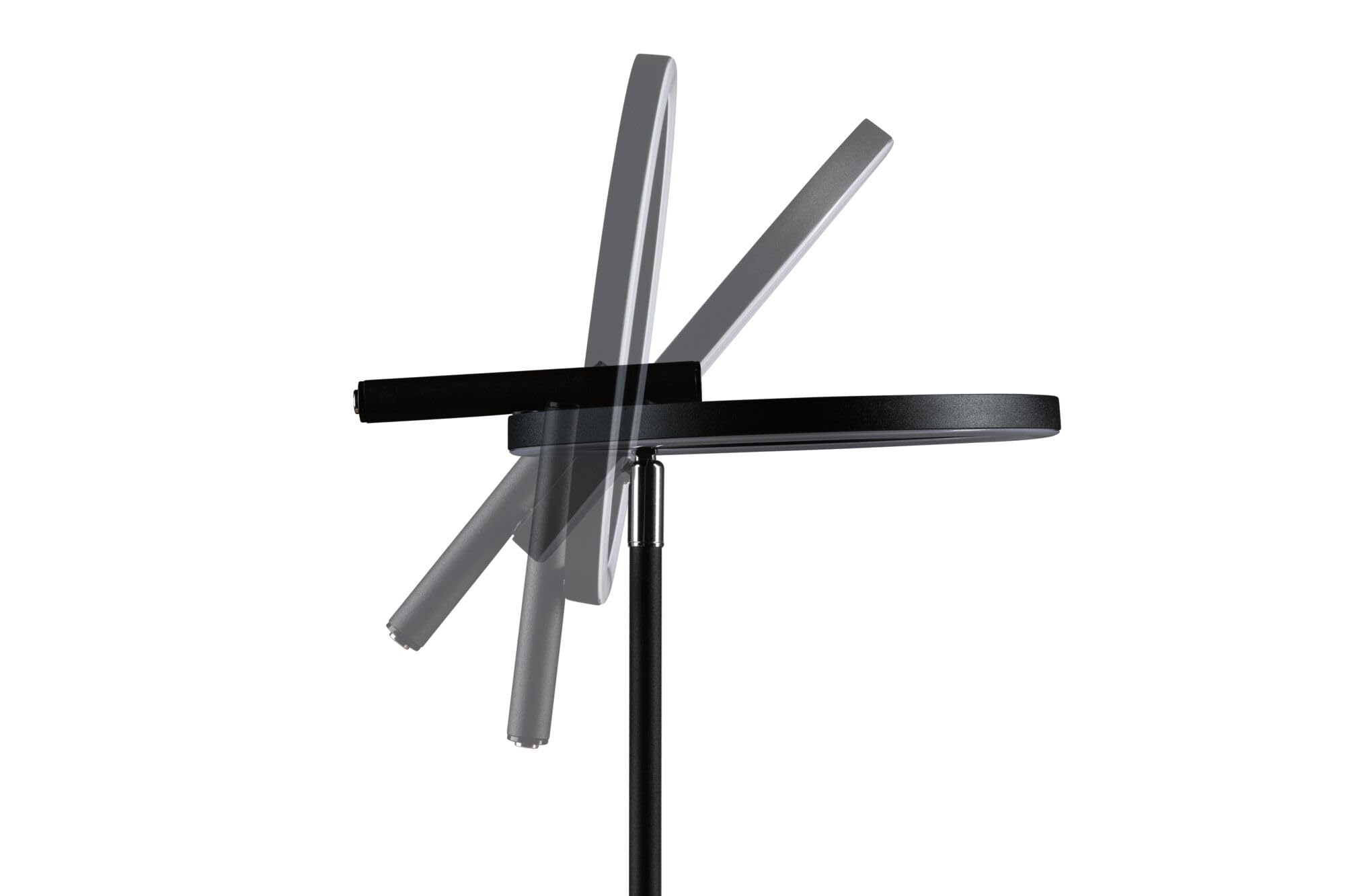 Paulmann 71280 LED Schreibtischleuchte Odila Tunable White 650lm 10,4W Schwarz matt, Chrom