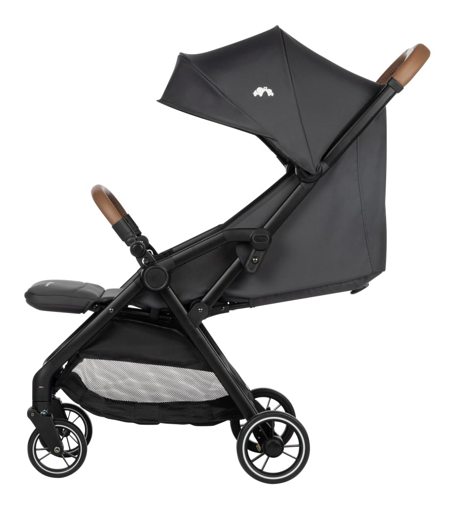 Bebeconfort Sunlite, wózek dziecięcy w wieku 0-4 lat, nośność 22 kg, lekki wózek podróżny (7,2 kg), składany wózek dziecięcy dla niemowląt z kompaktowym zapięciem, grafitowy mineralny