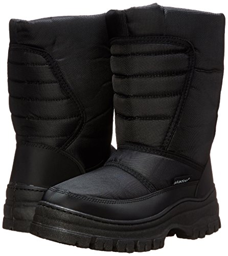 SkaDoo Mens Black Snow Winter Cold Weather Boots 13 M US - Thumbnail 5